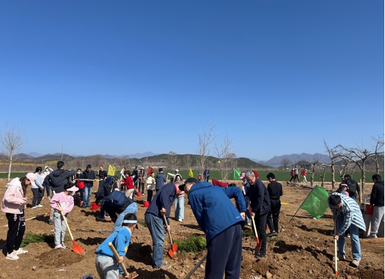 踐行綠色發展，康茂峰開展第四屆義務植樹活動